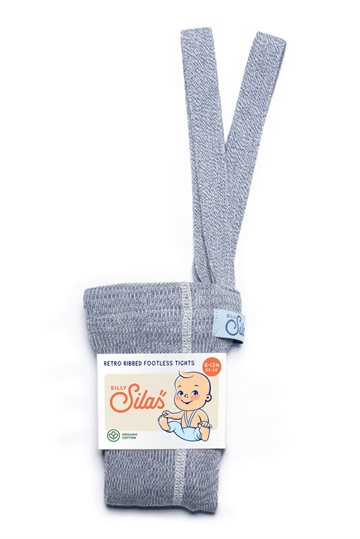 Silly Silas strømpebuks - footless tights - Marshmallow Sky