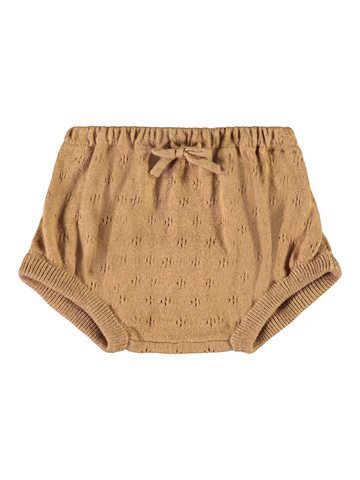 Lil' Atelier - Gliva bloomers m silke//Tobacco Brown