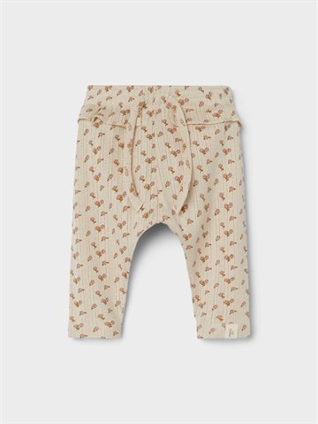 Lil Atelier - Nbfrachello Loose Pant Wi Hea  Lil - Fog