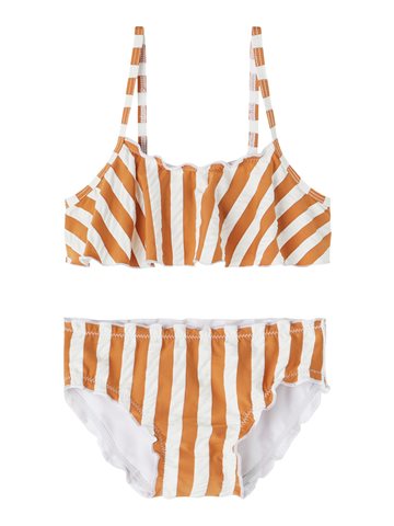 Lil Atelier Daime junior bikini//stribet bran