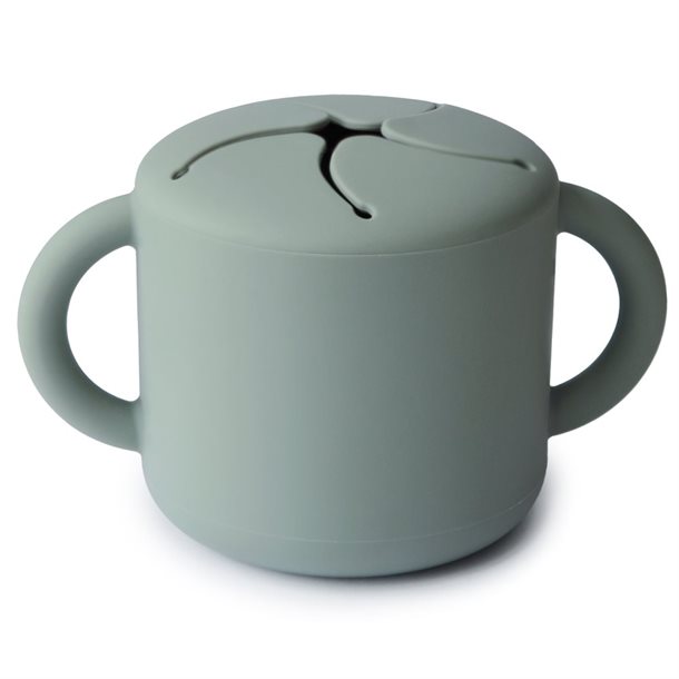 Mushie Snack Cup - Cambridge Blue