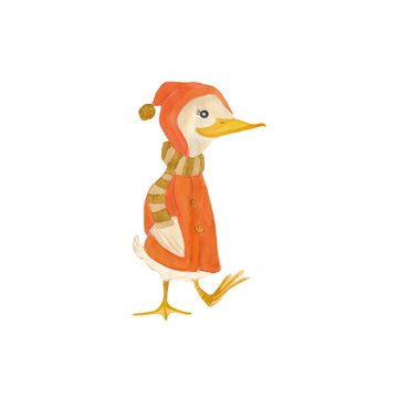 Thats Mine Wall Stickers Petra the duck
