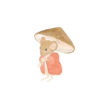 Thats Mine Wall Stickers Svampe mus