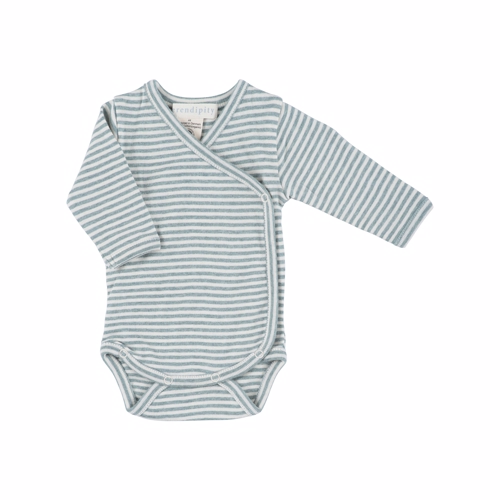 Serendipity - Wrap Body Stripe // Lake