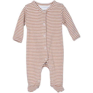 Serendipity - Nyfødt Heldragt - Cashew,Offwhite