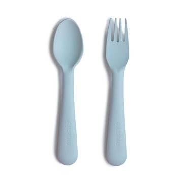 Mushie gaffel & Kniv - Powder Blue