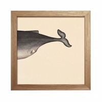 The Dybdahl - Animals (Whale tail) - Mini Print 15x15