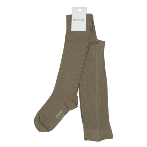 MiniPop - Bamboo Tights // Light Olive