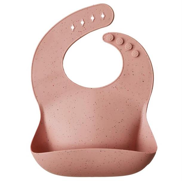 Mushie Silikone hagesm¾k - Peach Terrazzo