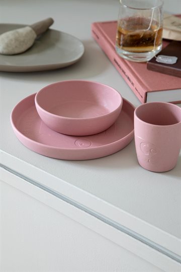 Sebra MUMS, tallerkener -  Blossom Pink