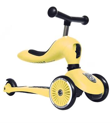 Scoot and Ride - Highway Kick 1 løbecykel/løbehjul - lemon
