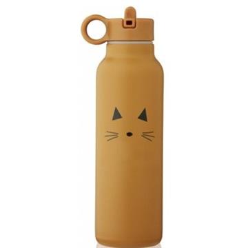 Liewood - Falk vandflaske (350 ml.) - Cat mustard