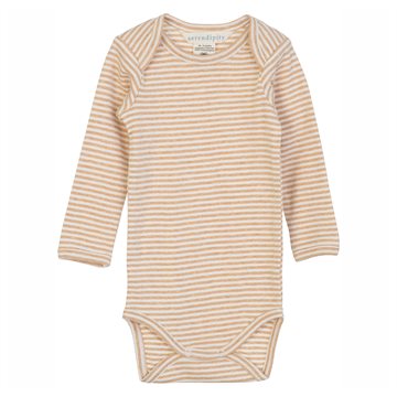 Serendipity - Baby Body LS - Desert,Offwhite