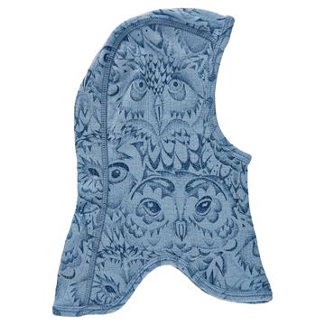 Soft Gallery - Lbob elefant uld Hat med ugler// Ashely Blue