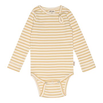 Petit Piao - Body LS Modal - Yellow Corn/Offwhite
