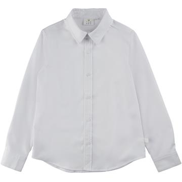 The New - Enrico LS Skjorte - Bright white