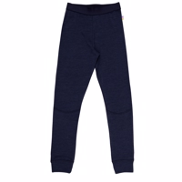 Joha - Leggings (uld/silke) // Navy